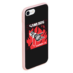 Чехол iPhone 7/8 матовый SAMURAI Chippin In, цвет: 3D-светло-розовый — фото 2
