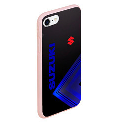 Чехол iPhone 7/8 матовый SUZUKI СУЗУКИ, цвет: 3D-светло-розовый — фото 2