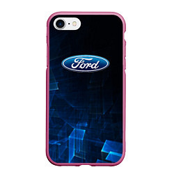 Чехол iPhone 7/8 матовый Ford форд abstraction