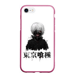 Чехол iPhone 7/8 матовый True ghoul Dead Inside, цвет: 3D-малиновый