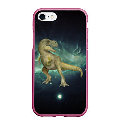 Чехол iPhone 7/8 матовый T-rex Динозавр