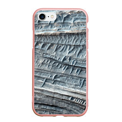 Чехол iPhone 7/8 матовый Текстура скалы Mountain Stone