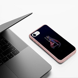 Чехол iPhone 7/8 матовый Code Geass Зеро, цвет: 3D-светло-розовый — фото 2