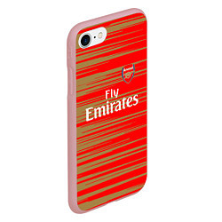 Чехол iPhone 7/8 матовый Arsenal fly emirates, цвет: 3D-баблгам — фото 2