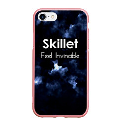 Чехол iPhone 7/8 матовый Feel Invincible - Skillet, цвет: 3D-баблгам