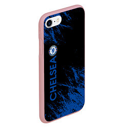 Чехол iPhone 7/8 матовый Chelsea текстура, цвет: 3D-баблгам — фото 2