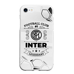 Чехол iPhone 7/8 матовый Inter Football Club Number 1 Legendary