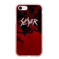 Чехол iPhone 7/8 матовый World Painted Blood - Slayer