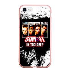 Чехол iPhone 7/8 матовый In Too Deep - Sum 41