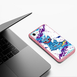 Чехол iPhone 7/8 матовый POPPY PLAYTIME Мини Хагги, цвет: 3D-баблгам — фото 2
