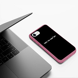 Чехол iPhone 7/8 матовый Заместитель, цвет: 3D-малиновый — фото 2