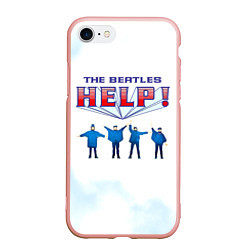 Чехол iPhone 7/8 матовый The Beatles Help!