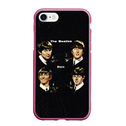 Чехол iPhone 7/8 матовый The Beatles Boys