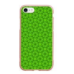 Чехол iPhone 7/8 матовый Зеленые колеса