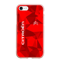 Чехол iPhone 7/8 матовый Citroёn - logo