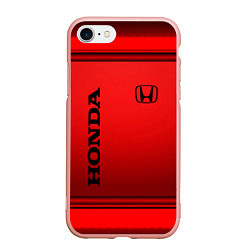 Чехол iPhone 7/8 матовый Хонда - спорт