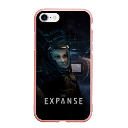 Чехол iPhone 7/8 матовый The expanse - Camina, цвет: 3D-светло-розовый