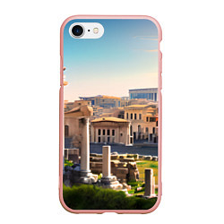 Чехол iPhone 7/8 матовый Руины Рима