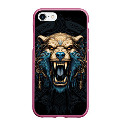 Чехол iPhone 7/8 матовый Скандинавский медведь