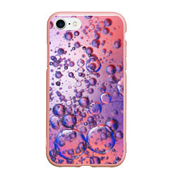 Чехол iPhone 7/8 матовый Пузыри в жидкости