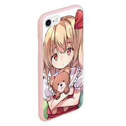 Чехол iPhone 7/8 матовый Touhou Project Flandre Scarlet, цвет: 3D-светло-розовый — фото 2