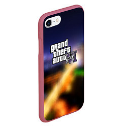 Чехол iPhone 7/8 матовый Gra 6 exclusive, цвет: 3D-малиновый — фото 2