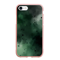 Чехол iPhone 7/8 матовый Акварелика, цвет: 3D-светло-розовый