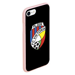 Чехол iPhone 7/8 матовый Viktoria fc club, цвет: 3D-светло-розовый — фото 2