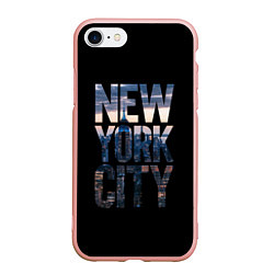 Чехол iPhone 7/8 матовый New York City - USA