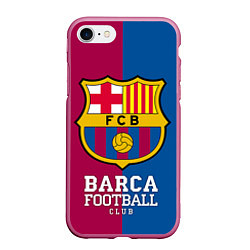 Чехол iPhone 7/8 матовый Barca Football