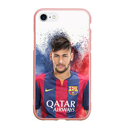 Чехол iPhone 7/8 матовый Neymar FCB