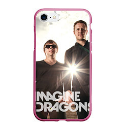 Чехол iPhone 7/8 матовый Imagine Dragons