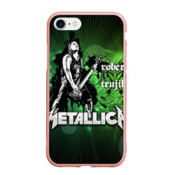 Чехол iPhone 7/8 матовый Metallica: Robert Trujillo