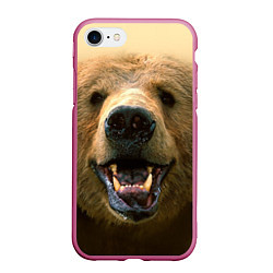 Чехол iPhone 7/8 матовый Взгляд медведя
