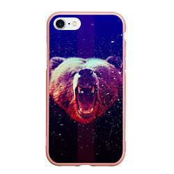 Чехол iPhone 7/8 матовый Roar Bear