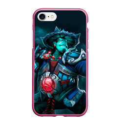 Чехол iPhone 7/8 матовый Storm Spirit, цвет: 3D-малиновый