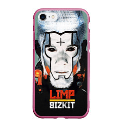 Чехол iPhone 7/8 матовый Limp Bizkit: Faith Face, цвет: 3D-малиновый