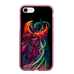 Чехол iPhone 7/8 матовый CS:GO Hyper Beast Monster