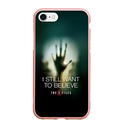 Чехол iPhone 7/8 матовый X-files: Alien hand