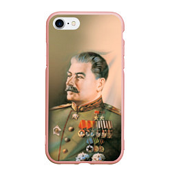 Чехол iPhone 7/8 матовый Иосиф Сталин