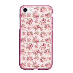 Чехол iPhone 7/8 матовый Fashion sweet flower