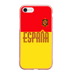 Чехол iPhone 7/8 матовый Сборная Испании: Евро 2016