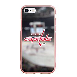 Чехол iPhone 7/8 матовый Washington Capitals