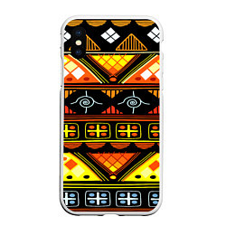 Чехол iPhone XS Max матовый Element ethnic