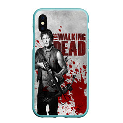 Чехол iPhone XS Max матовый Walking Dead: Deryl Dixon