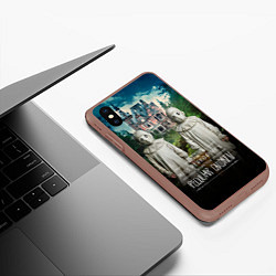 Чехол iPhone XS Max матовый Енох О’Коннор, цвет: 3D-коричневый — фото 2