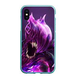 Чехол iPhone XS Max матовый Bane, цвет: 3D-мятный