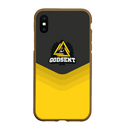 Чехол iPhone XS Max матовый Godsent Uniform