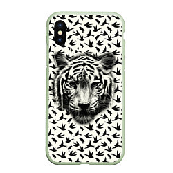 Чехол iPhone XS Max матовый Tiger Dreams