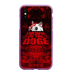 Чехол iPhone XS Max матовый Dawn of the Doge